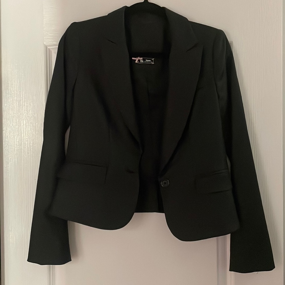 Women’s Tapered Blazer Black Size Small